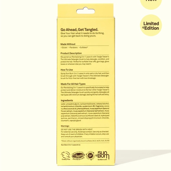Sun Bum x Tangle Teezer - The Ultimate Detangling Duo - Picture 3 of 3
